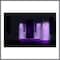Nuvo Austen Collection, Outdoor Wall Fixture LED SMART Starfish RGBTW Matte Black Clear Water Glass 62/5997 - alternate 2